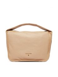 Patrizia Pepe Torebka 8B0314/L177-R874 Beżowy. Brązowe torebki do ręki damskie Patrizia Pepe, bez wzorów, ze skóry, bez dodatków. Za 1,129.00 zł.