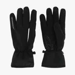 Rękawiczki Trening Unisex Nordic Wiatroszczelny. Czarne rękawiczki damskie SWEDEMOUNT, bez wzorów, z materiału. Za 103.99 zł.