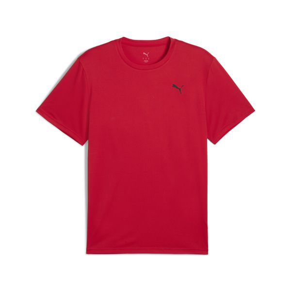 Męska koszulka Train All Day Essentials Poly Texture PUMA. Czarne buty sportowe męskie Puma, m, bez wzorów, z materiału, bez kołnierzyka, bez ramiączek, na fitness i siłownię. Za 190.00 zł.