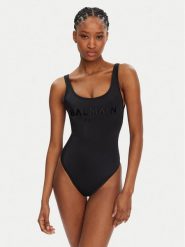 Balmain Strój kąpielowy BKBG72100 Czarny. Czarne kostiumy jednoczęściowe damskie Balmain, bez wzorów, z syntetyku. Za 1,749.00 zł.