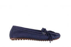 Mokasyny Bayla-161 093 388 6005 Granatowy 161042, Skóra naturalna - 36. Niebieskie mokasyny damskie Bayla, ze skóry, klasyczne. W wyprzedaży za 89.10 zł.