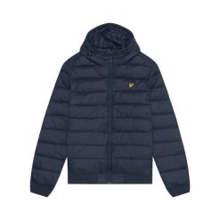 Kurtka puchowa Lyle & Scott. Niebieskie buty sportowe męskie LYLE AND SCOTT, z puchu, bez zapięcia, na golfa. W wyprzedaży za 540.90 zł.