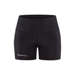 Szorty damskie Craft Adv Essence Hot 2. Czarne szorty damskie Craft, na lato, bez wzorów. Za 229.50 zł.