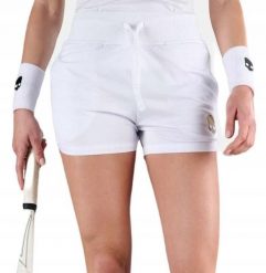 Spodenki tenisowe damskie Hydrogen Tech Shorts. Białe szorty damskie HYDROGEN, s, bez wzorów, z materiału. Za 249.00 zł.