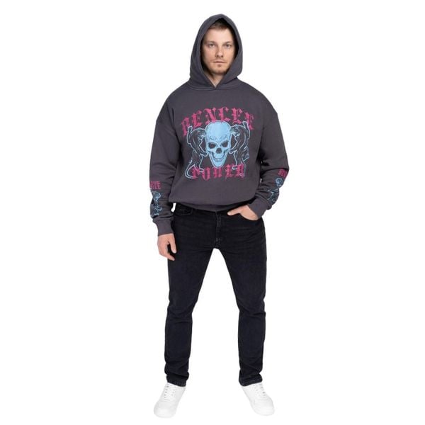 Bluza z kapturem Benlee Pantera Hd. Brązowe bluzy męskie BENLEE, m, bez wzorów, z kapturem. Za 280.50 zł.