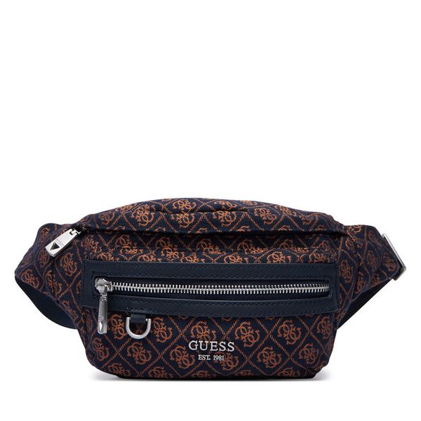 Nerka Guess. Niebieskie saszetki męskie Guess, młodzieżowe, małe. Za 364.99 zł.