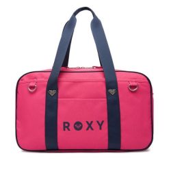 Torba weekendowa Roxy. Czerwone torby podróżne damskie Roxy, bez wzorów. Za 149.99 zł.