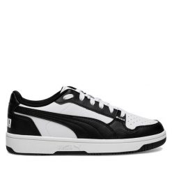 Sneakersy Puma. Białe trampki i tenisówki chłopięce Puma, bez wzorów, bez zapięcia. Za 219.99 zł.