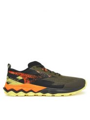 Mizuno Buty do biegania Wave Daichi 9 J1GJ2573 Zielony. Zielone buty sportowe męskie Mizuno, z materiału, bez zapięcia, do biegania. Za 429.99 zł.
