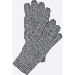Wrangler - Rękawiczki. Szare rękawiczki męskie Wrangler, z dzianiny. W wyprzedaży za 59.90 zł.