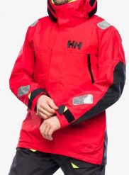 Kurtka męska Helly Hansen Skagen Offshore Jacket. Czerwone kurtki męskie Helly Hansen, l, bez wzorów, z włókna, bez kaptura. Za 1,777.00 zł.