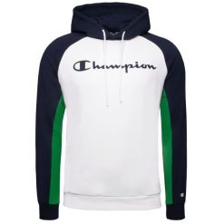 Bluza sportowa męska Champion American Classics. Niebieskie bluzy męskie Champion, m, bez wzorów, z kapturem. Za 266.70 zł.