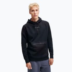 Bluza męska On Hoodie. Czarne bluzy męskie On, m, bez wzorów, z elastanu, bez kaptura, na fitness i siłownię. Za 459.99 zł.