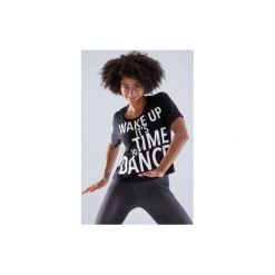 Koszulka do tańca. Czarne t-shirty damskie DOMYOS. Za 49.99 zł.