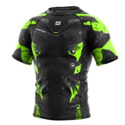 Koszulka Męska Rashguard MMA na Siłownię EXTREME HOBBY IRON FORCE. Zielone koszulki sportowe męskie EXTREME HOBBY, m, bez wzorów, z bawełny, bez kołnierzyka, bez ramiączek, do biegania. Za 199.00 zł.