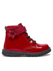 Primigi Kozaki 6912200 S Czerwony. Czerwone buty zimowe dziewczęce Primigi, bez wzorów, ze skóry, bez zapięcia. Za 349.99 zł.