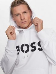 Boss Bluza Sullivan 16 50496661 Biały Oversize. Białe bluzy męskie Boss, m, bez wzorów, z bawełny, bez kaptura. Za 549.99 zł.