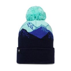 Czapka BUFF KNITTED BEANIE TATIK. Niebieskie czapki i kapelusze damskie Buff, na zimę, bez wzorów, sportowe. W wyprzedaży za 118.93 zł.