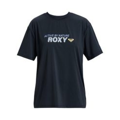 Koszulka z krótkim rękawem dla Kobiety BOUNDLESS SPIRIT. Brązowe koszulki sportowe damskie Roxy, bez wzorów, z elastanu, bez kołnierzyka, bez ramiączek. Za 159.99 zł.