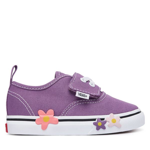 Tenisówki Vans. Fioletowe trampki i tenisówki dziewczęce Vans, bez wzorów, bez zapięcia. Za 179.99 zł.