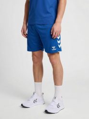 Szorty Hummel Core 2.0. Białe krótkie spodenki sportowe męskie Hummel, l, bez wzorów, z poliamidu, na fitness i siłownię. Za 169.00 zł.