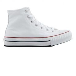 Trampki damskie Converse Chuck Taylor. Białe obuwie sportowe damskie Converse, bez wzorów, casualowe, bez zapięcia. Za 293.40 zł.
