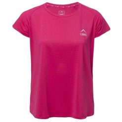 T-shirt Damski Jari. Czerwone koszulki sportowe damskie ELBRUS, bez wzorów, sportowe, bez kołnierzyka. Za 94.99 zł.