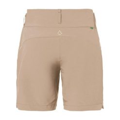 Damskie szorty bermudzkie VAUDE Skomer. Brązowe szorty sportowe damskie Vaude, bez wzorów, sportowe, trekkingowe. Za 371.45 zł.
