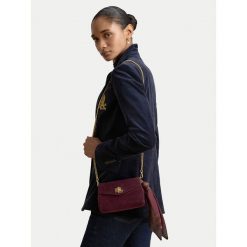 Torebka LAUREN RALPH LAUREN. Czerwone listonoszki damskie Lauren Ralph Lauren, bez wzorów, bez dodatków. Za 1,199.00 zł.