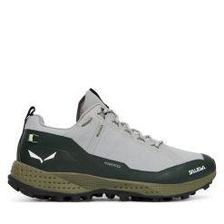 Trekkingi Salewa. Szare obuwie sportowe damskie Salewa, bez wzorów, trekkingowe. Za 699.99 zł.