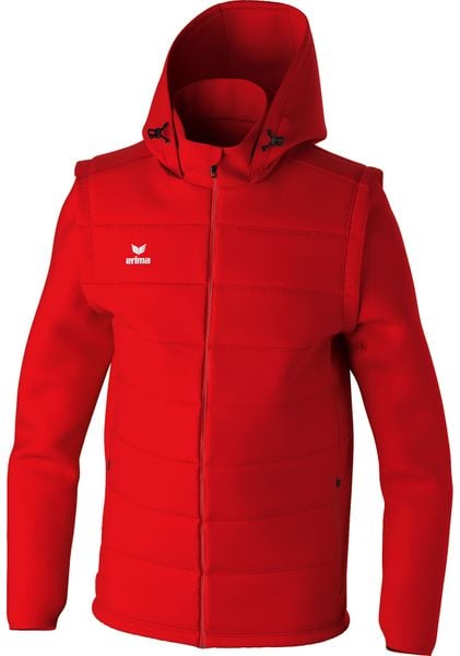 Kurtka wodoodporna Erima Team. Szare kurtki męskie Erima, xl, bez wzorów, z materiału, z kapturem. Za 277.00 zł.
