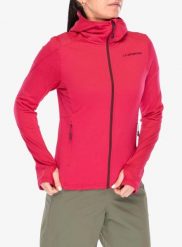 Bluza rozpinana damska La Sportiva Chill Thermal Hoody. Czerwone bluzy damskie La Sportiva, l, bez wzorów, z materiału, bez kaptura. Za 588.49 zł.