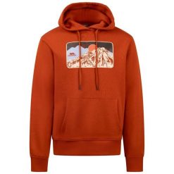 Bluza Z Kapturem Męska Z Górą Norton. Brązowe bluzy sportowe męskie Trespass, l, bez wzorów, z bawełny, z kapturem, na fitness i siłownię. Za 198.99 zł.