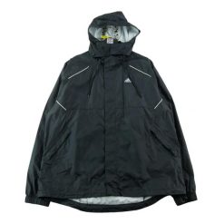 Second life - Kurtka przeciwwiatrowa męska Regular fit Y2K czarna - Stan dobry. Czarne kurtki męskie Adidas, l, bez wzorów, z materiału. Za 190.96 zł.