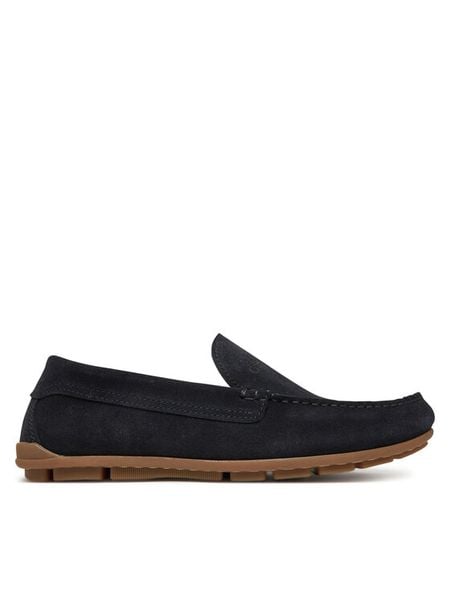 Marc O'Polo Mokasyny RR1M3030 Granatowy. Niebieskie mokasyny męskie Marc O'Polo, ze skóry. Za 389.99 zł.