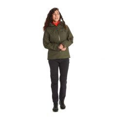 Kurtka przeciwdeszczowa damska Marmot Mitre Peak Gore Tex. Zielone kurtki damskie Marmot, xs, bez wzorów, z gore-texu, bez kaptura. Za 899.99 zł.
