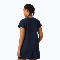 Koszulka damska Helly Hansen Thalia Summer Top. Niebieskie koszulki sportowe damskie Helly Hansen, bez wzorów, bez kołnierzyka, bez ramiączek. Za 221.00 zł.