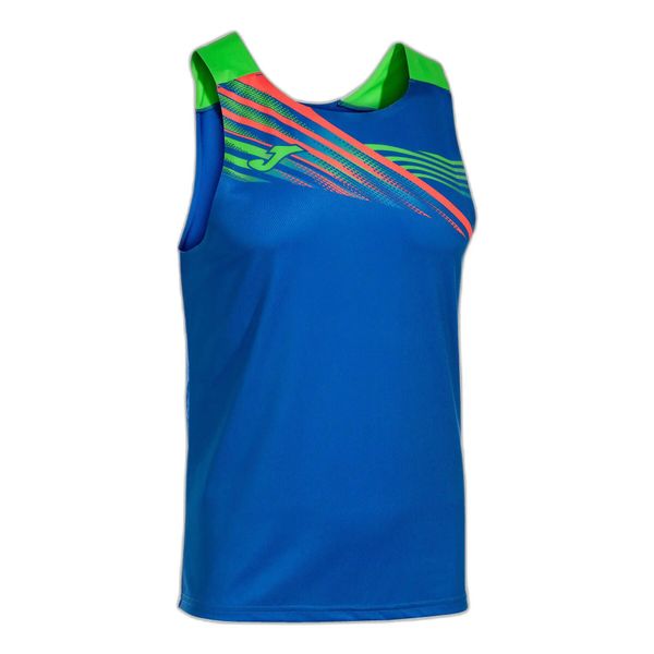 Tank top Joma Elite X. Niebieskie t-shirty męskie Joma, m, bez wzorów, z elastanu, bez kołnierzyka. Za 104.50 zł.