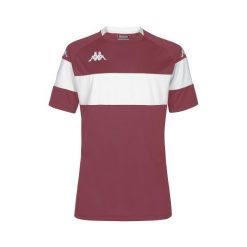 Jersey Kappa Dareto. Białe koszulki sportowe męskie Kappa, bez wzorów, z jersey, bez kołnierzyka, bez ramiączek, do piłki nożnej. Za 150.00 zł.