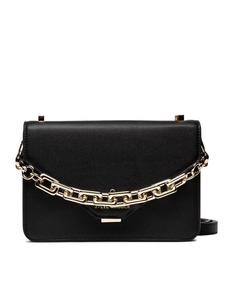 Steve Madden Torebka Bindio-L SM13000788-02002 Czarny. Czarne torebki do ręki damskie Steve Madden, bez wzorów, ze skóry, bez dodatków. Za 279.99 zł.