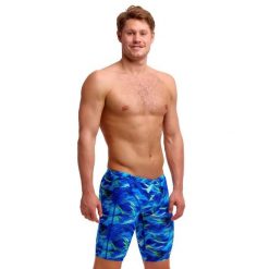 Spodenki do pływania Jammery Funky Trunks Storm Chaser. Niebieskie szorty męskie FUNKY TRUNKS, s, bez wzorów. Za 219.00 zł.
