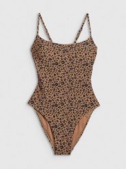 4F Kostium kąpielowy jednoczęściowy damski - brązowy S. Brązowe kostiumy jednoczęściowe damskie 4f, s, bez wzorów, z materiału, do pływania. Za 129.99 zł.