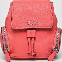Guess Jeans - Plecak. Różowe plecaki damskie Guess Jeans, z jeansu. W wyprzedaży za 479.90 zł.