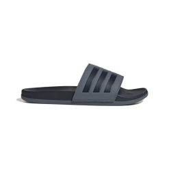 Buty do stepowania adidas Adilette Comfort. Szare klapki damskie Adidas, bez wzorów, sportowe, bez obcasa. Za 193.50 zł.