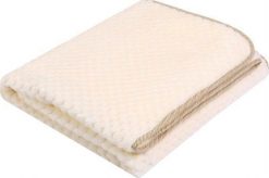 UVIE Kocyk dziecięcy SOFT 80x90 cm ecru. Kocyki dla dzieci UVIE. Za 44.99 zł.