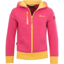 Bluza "Oslo" w kolorze różowo-pomarańczowym. Bluzy dla dziewczynek marki Trollkids. W wyprzedaży za 69.95 zł.