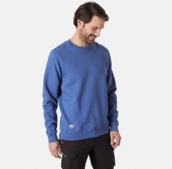 Helly Hansen Classic Sweatshirt, blue 2XL. Niebieskie bluzy męskie Helly Hansen, m, bez wzorów, bez kaptura. Za 154.66 zł.