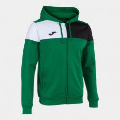 Kurtka z dresu Joma Crew V. Czarne kurtki sportowe męskie Joma, bez wzorów, z dresówki, na fitness i siłownię. W wyprzedaży za 160.90 zł.