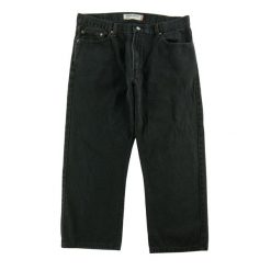 Second life - Levi Strauss jeansy męskie 505 regular W38/L32 - Stan dobry. Czarne jeansy męskie Levi's, klasyczne. Za 106.46 zł.