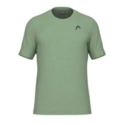 Koszulka sportowa męska Head Play Tech Uni. Zielone koszulki sportowe męskie Head, m, bez wzorów, z poliesteru, bez kołnierzyka, bez ramiączek. Za 379.99 zł.